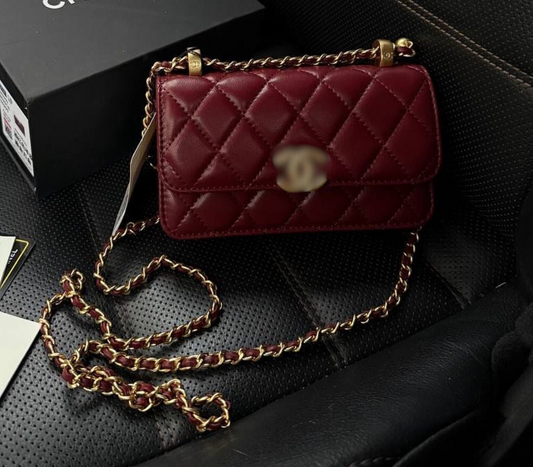 CC Wine Red purse