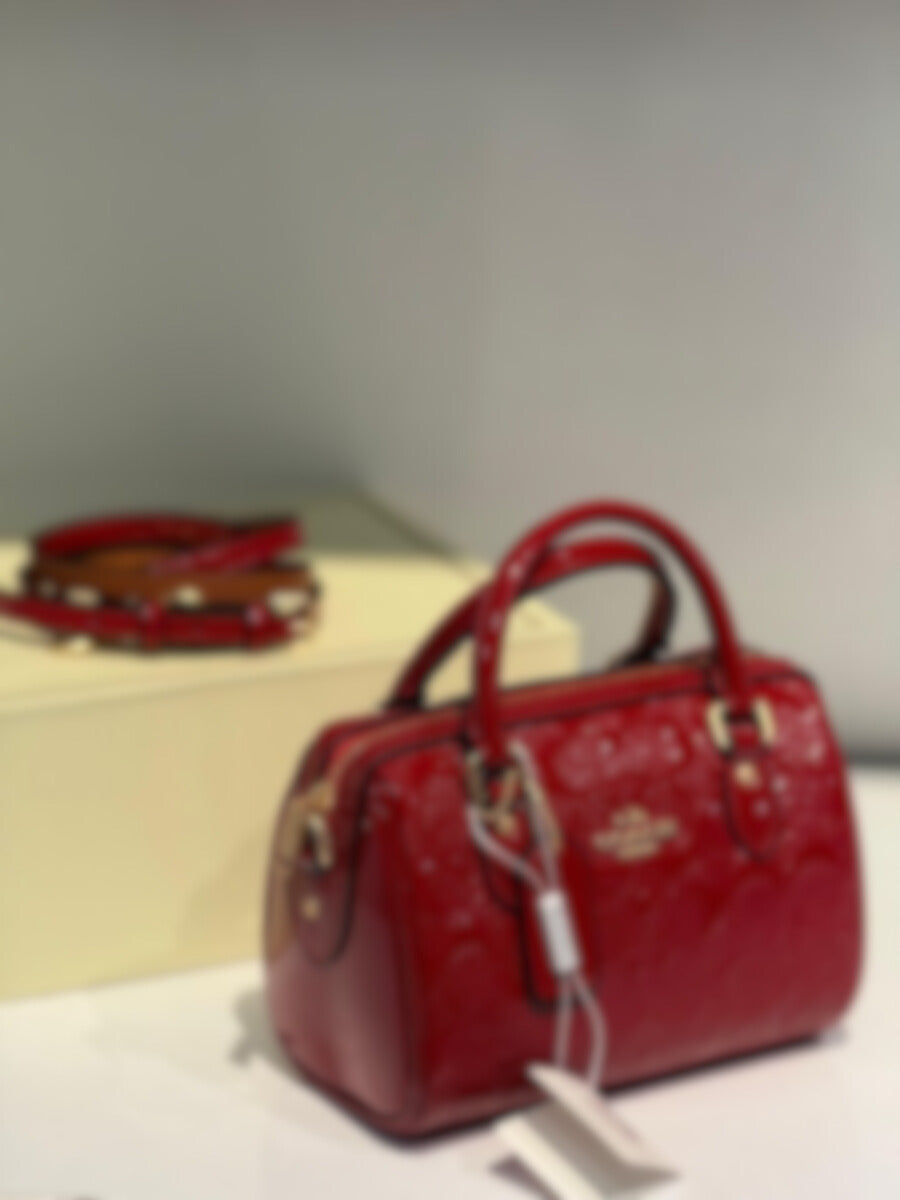 Vintage Wine Red C handbag